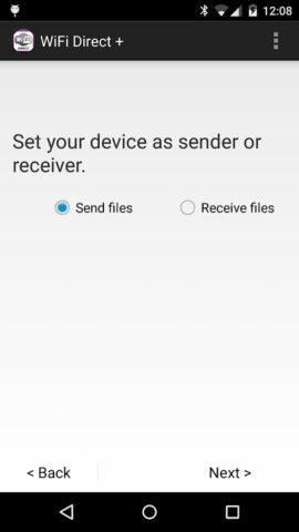 WiFi Direct + для Android — скриншот 3