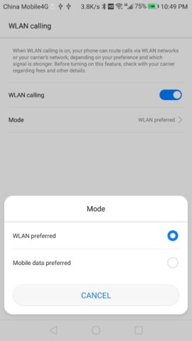 Wifi Calling для Android — скриншот 4