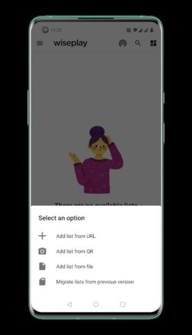 Wiseplay для Android — скриншот 2