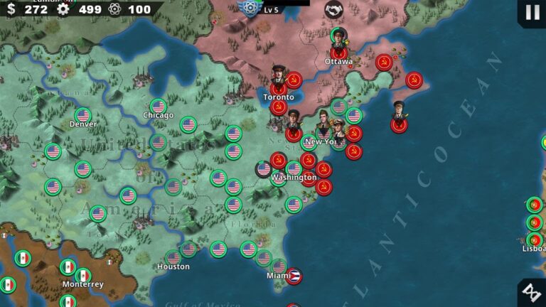 World Conqueror 4-WW2 Strategy — скриншот 3