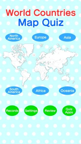 World Countries Map Quiz для Android — скриншот 5