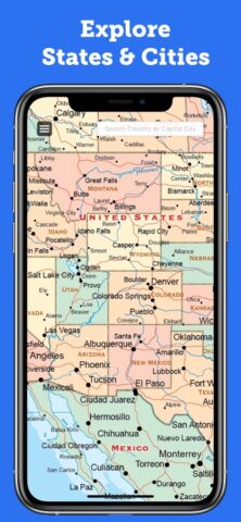 World Map + для iOS — скриншот 3