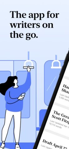 Writing Space: Books & Scripts для iOS — скриншот 1