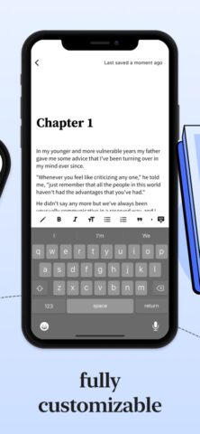 Writing Space: Books & Scripts для iOS — скриншот 3
