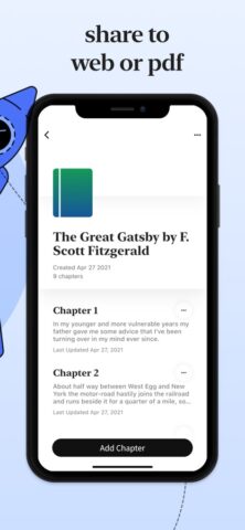 Writing Space: Books & Scripts для iOS — скриншот 5
