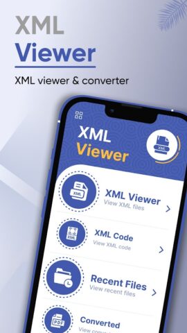 Средство просмотра XML для Android — скриншот 1
