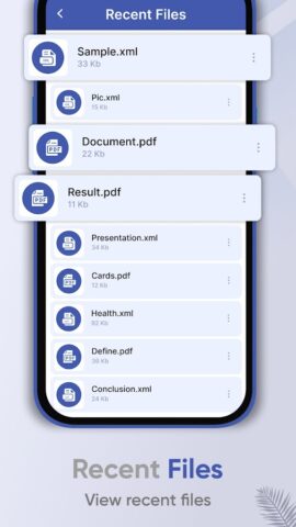 Средство просмотра XML для Android — скриншот 4