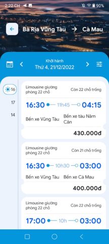 Xe Tuấn Hiệp для Android — скриншот 3