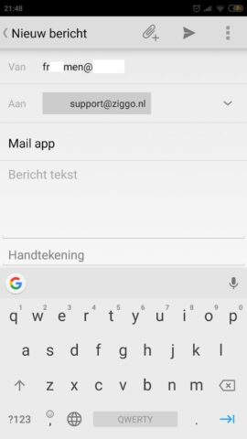 Z Mail для Android — скриншот 5