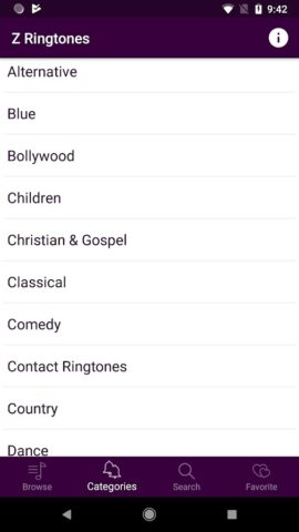 Z Ringtones Premium 2026 для Android — скриншот 4