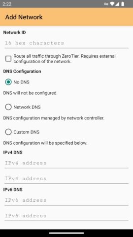 ZeroTier One для Android — скриншот 2
