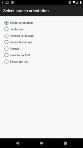 control screen rotation — скриншот 4