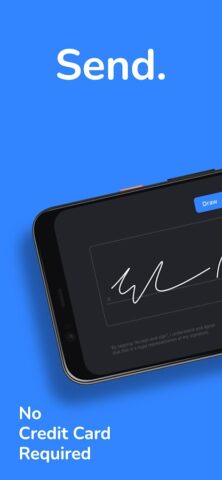 eSign App для Android — скриншот 1
