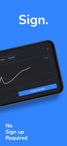 eSign App для Android — скриншот 2