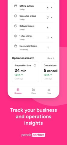foodpanda partner для iOS — скриншот 2
