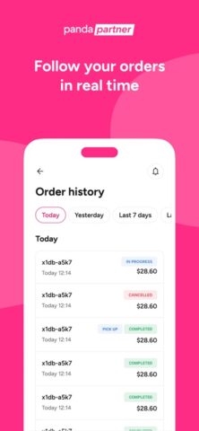 foodpanda partner для iOS — скриншот 4