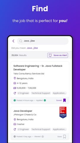 foundit (Monster) Job Search для Android — скриншот 2