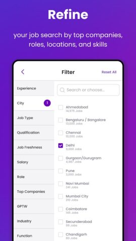 foundit (Monster) Job Search для Android — скриншот 3