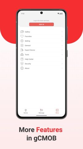 gCMOB для Android — скриншот 4