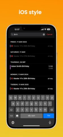 iCalendar — Calendar OS 26 для Android — скриншот 4