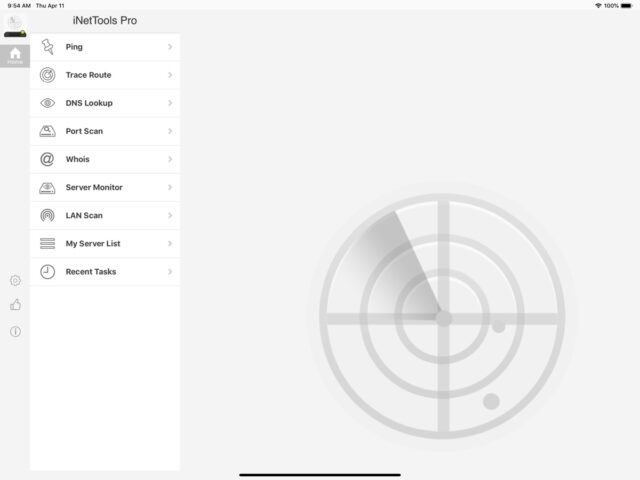iNetTools — Ping,DNS,Port Scan — скриншот 1