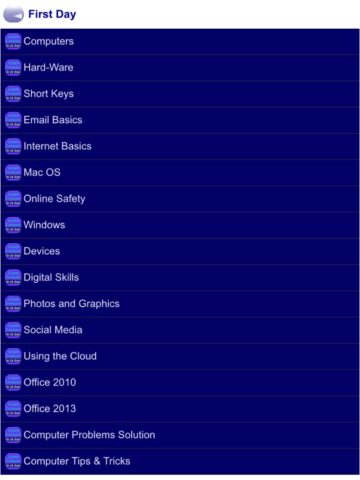 learn computer in 30 days для iOS — скриншот 3
