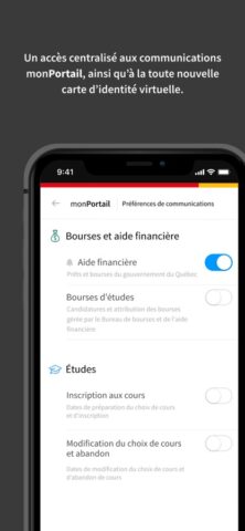 monPortail для iOS — скриншот 3