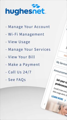 myHughesnet (Mobile) для Android — скриншот 1