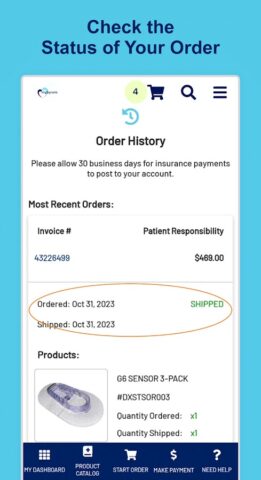 mybyram: Medical Supply Orders для Android — скриншот 2