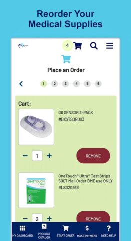 mybyram: Medical Supply Orders для Android — скриншот 4