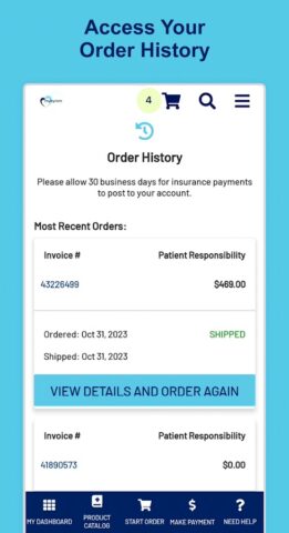 mybyram: Medical Supply Orders для Android — скриншот 5