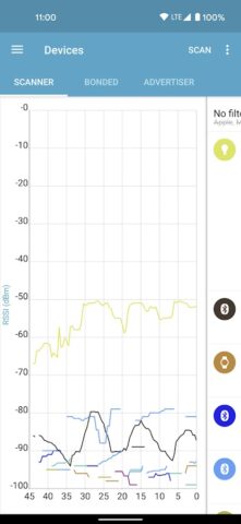 nRF Connect for Mobile для Android — скриншот 3