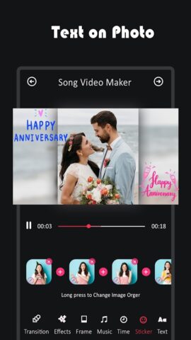 Фото видео с музыкой для Android — скриншот 5