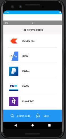referral code app для Android — скриншот 2