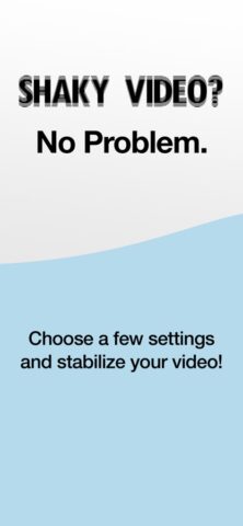 stabcam — Stabilize Videos для iOS — скриншот 2