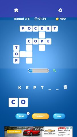 text twist —  word games для Android — скриншот 4