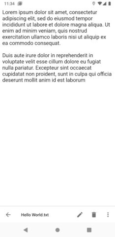 txtpad — Create txt files для Android — скриншот 5