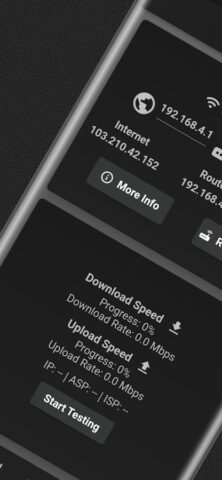 192.168.1.1 Router Admin для Android — скриншот 1