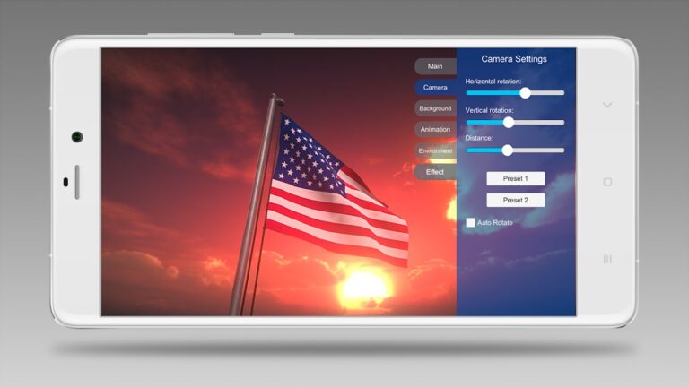 3D Flag Maker для Android — скриншот 1