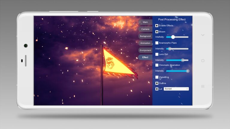 3D Flag Maker для Android — скриншот 2