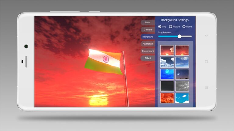 3D Flag Maker для Android — скриншот 4