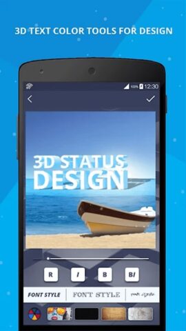 3D-имя на фото — 3D-текст для Android — скриншот 2