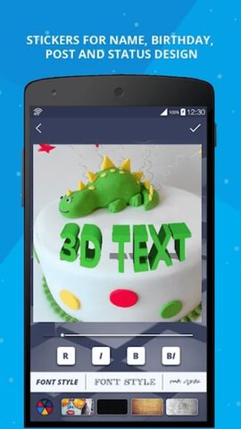 3D-имя на фото — 3D-текст для Android — скриншот 5
