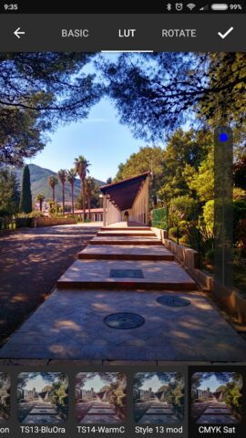 3DLUT mobile для Android — скриншот 2