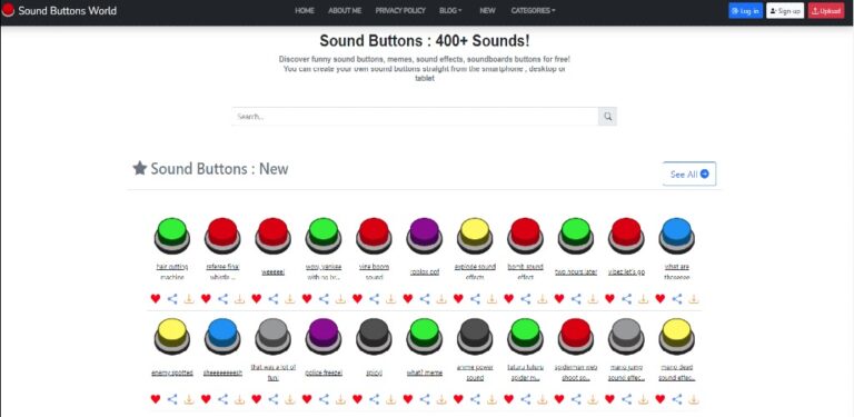 400 Sound Buttons для Android — скриншот 1