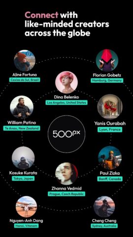 500px-Photo Sharing Community — скриншот 3