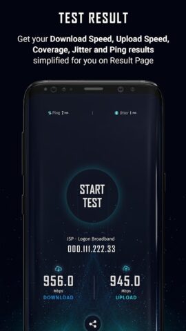 5G Speed Test для Android — скриншот 3