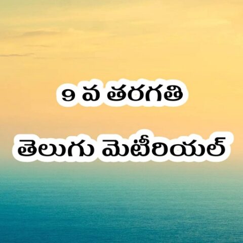 9th Class Telugu StudyMaterial для Android — скриншот 4