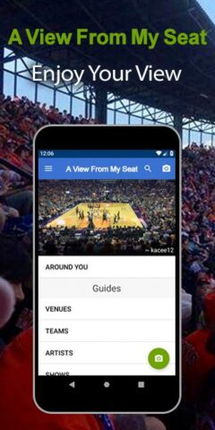 A View From My Seat для Android — скриншот 1