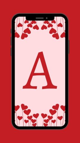 A + Z Letters Love Wallpaper для Android — скриншот 4